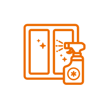 窓拭きアイコン